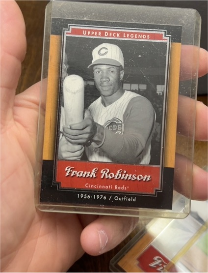2001 Upper Deck Legends #86 Frank Robinson — front