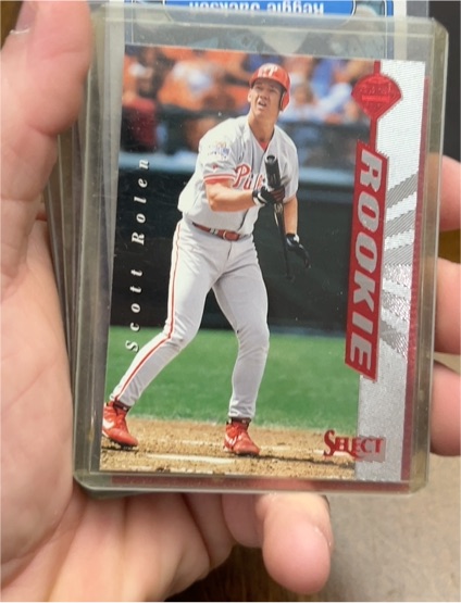 1997 Select #102 Scott Rolen Rookie Card — front