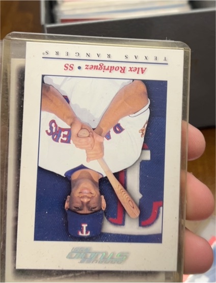 2001 Donruss Studio #1 Alex Rodriguez Texas Rangers — front