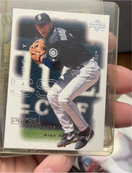 2000 Upper Deck Pros & Prospects #17 Alex Rodriguez — front