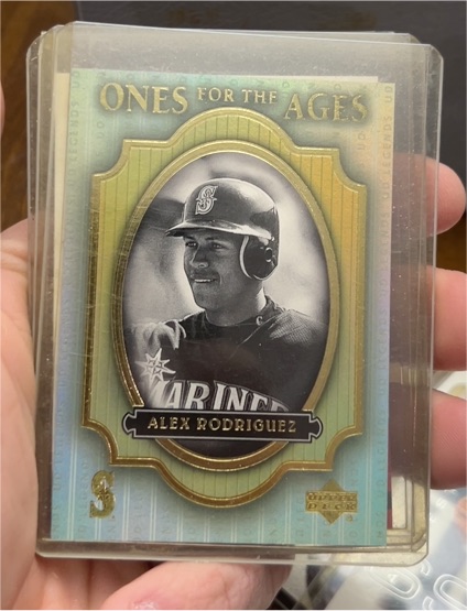 2000 Upper Deck Legends Ones for the Ages #O6 Alex Rodriguez — front