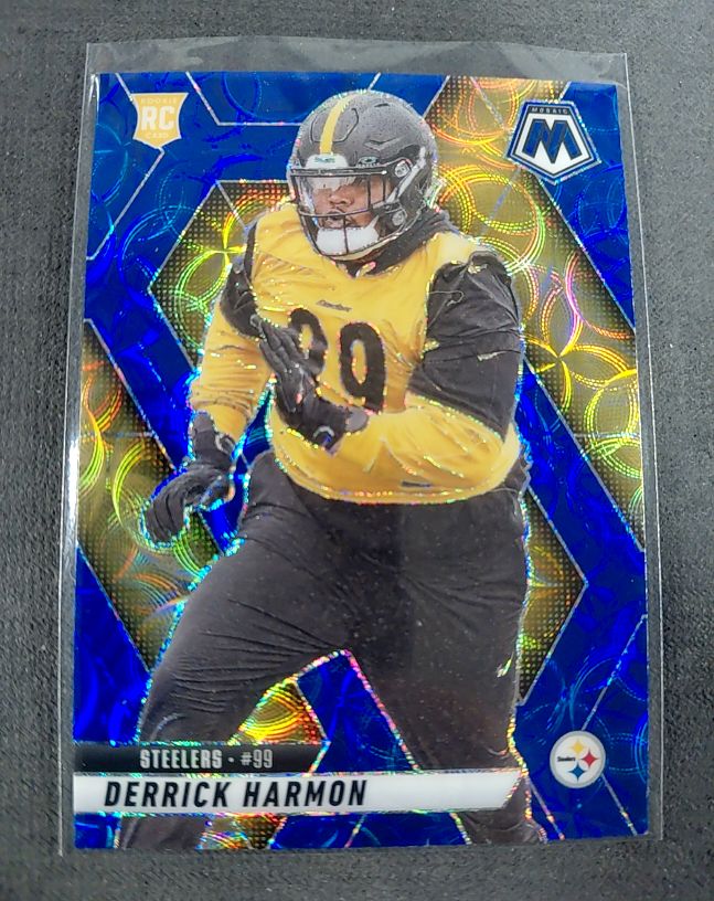 2022 Panini Mosaic #99 Derrick Harmon — front