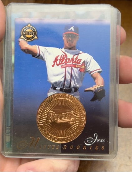 1998 Pinnacle Mint Collection #29 Andruw Jones — front
