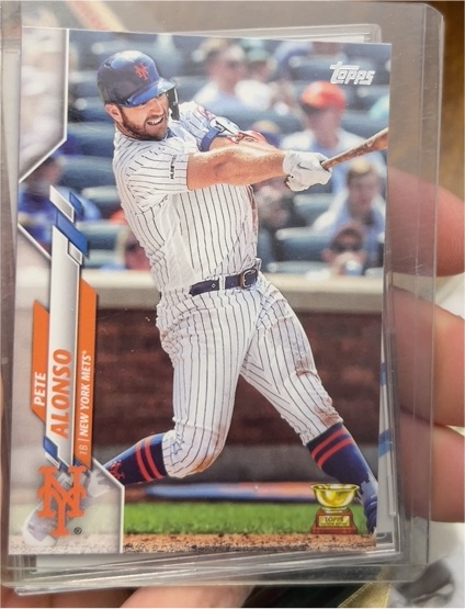 2020 Topps #350 Pete Alonso — front