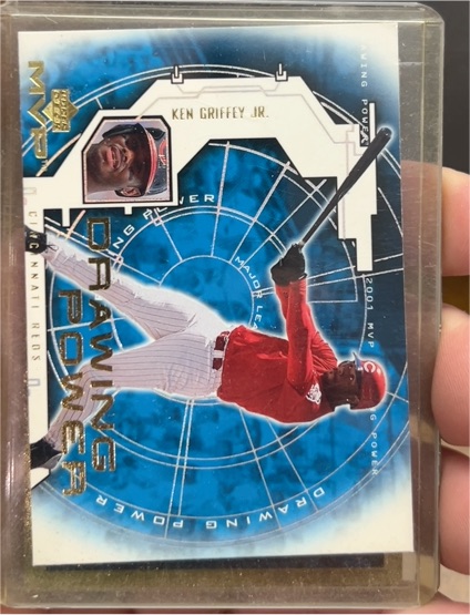2001 Upper Deck MVP Drawing Power #DP5 Ken Griffey Jr. — front