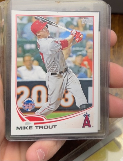 2013 Topps Update #US300 Mike Trout — front