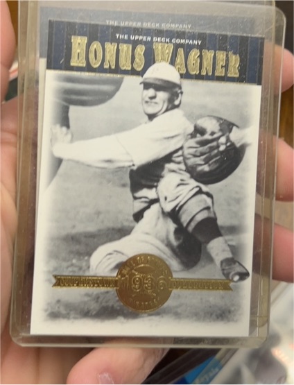 2001 Upper Deck Hall of Famers #31 Honus Wagner — front