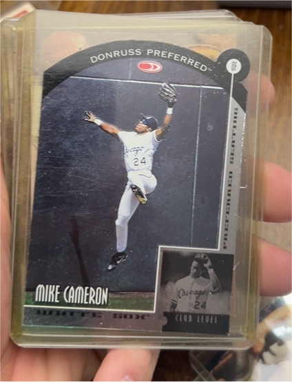 1997 Donruss Preferred #OF Mike Cameron — front
