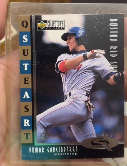 1998 Upper Deck Collector's Choice Starquest #SQ25 Nomar Garciaparra — front