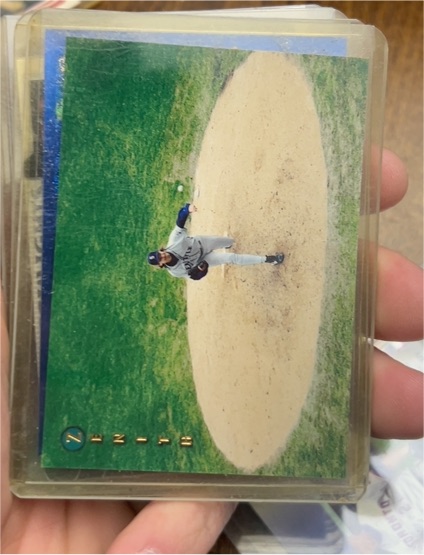 1993 Fleer #7 Baseball Player — front