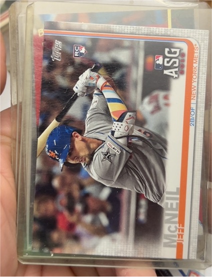 2019 Topps Update #US261 Jeff McNeil — front