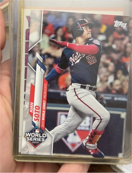 2020 Topps Series 1 #6 Juan Soto — front