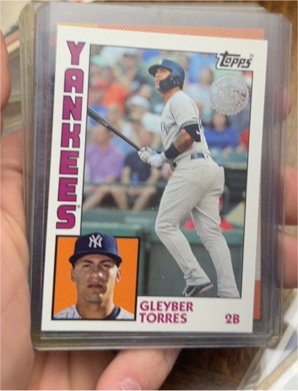 2019 Topps 1984 Topps Gleyber Torres #T84-18 — front