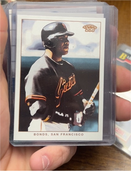 2002 Topps 206 Barry Bonds — front