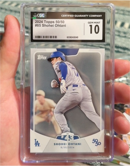 2024 Topps 50/50 #85 Shohei Ohtani — front