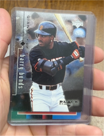 1999 Upper Deck Black Diamond #73 Barry Bonds — front