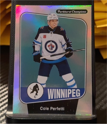 2024-25 Upper Deck Parkhurst Champions #52 Cole Perfetti — front