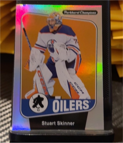 2024-25 Upper Deck Parkhurst Champions #74 Stuart Skinner — front