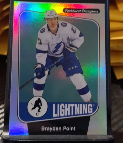 2024-25 Parkhurst Champions #111 Brayden Point — front