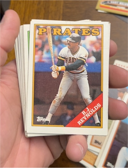 1988 Topps #27 R.J. Reynolds — front