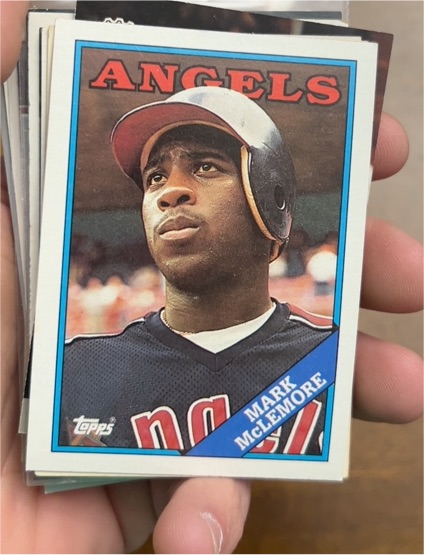1988 Topps #162 Mark McLemore — front