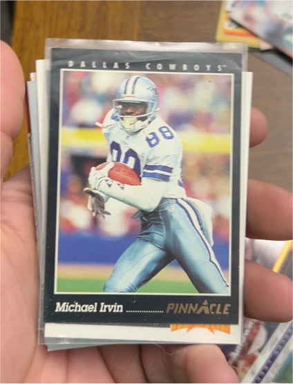 1993 Pinnacle #133 Michael Irvin — front