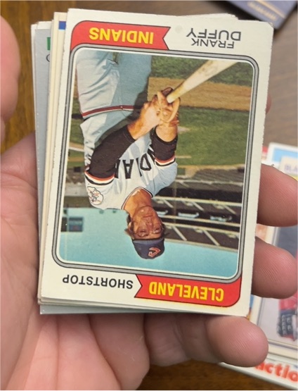 1974 Topps #586 Frank Duffy — front