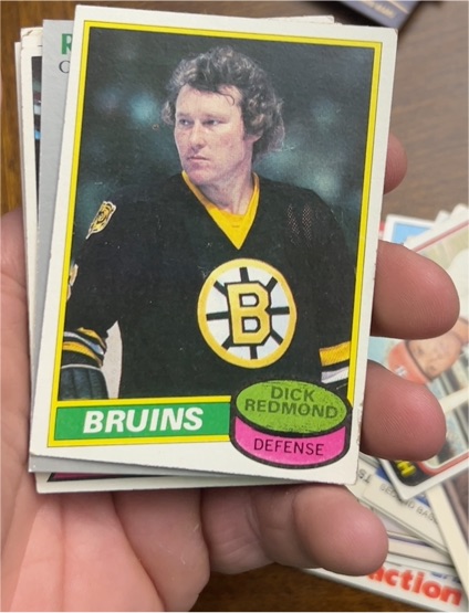 1980-81 O-Pee-Chee #36 Dick Redmond — front