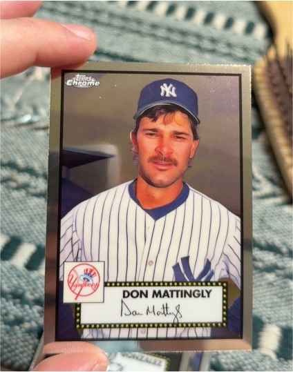 2021 Topps Chrome Platinum Anniversary #696 Don Mattingly — front