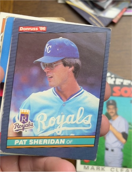 1986 Donruss #155 Pat Sheridan — front