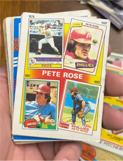 1986 Topps #6 The Pete Rose Years: 1979-1982 — front