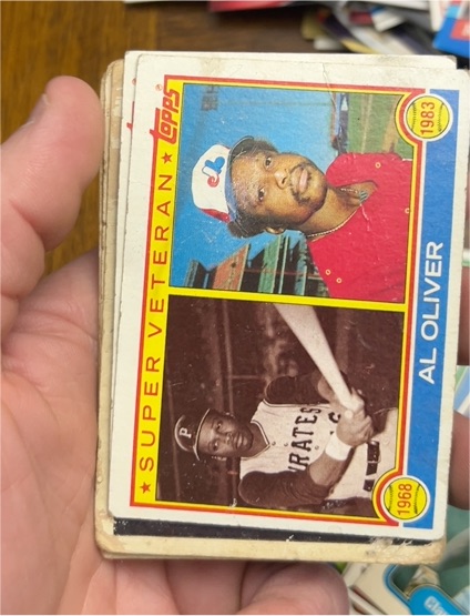1983 Topps #421 Al Oliver — front
