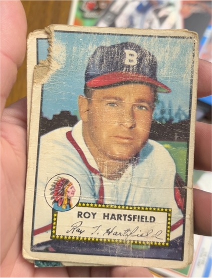 1952 Topps #264 Roy Hartsfield — front