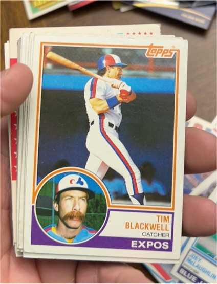 1983 Topps #57 Tim Blackwell — front