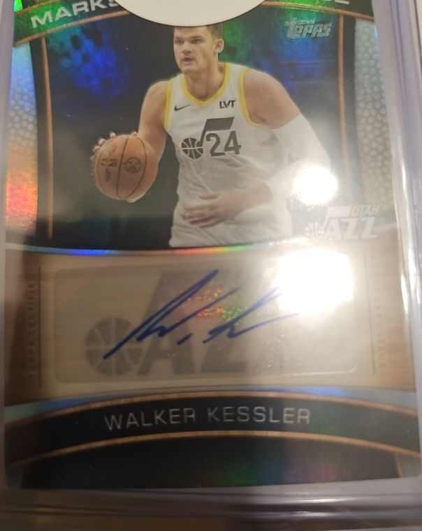 2025 Topps Marks of Excellence #ME-WK Walker Kessler — front