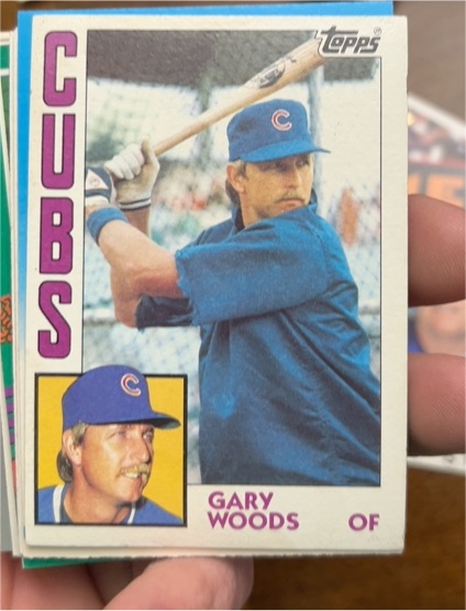 1984 Topps #231 Gary Woods — front