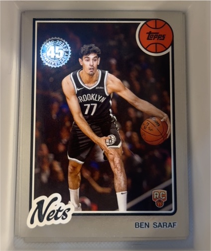 2025-26 Topps #80BK-72 Ben Saraf — front
