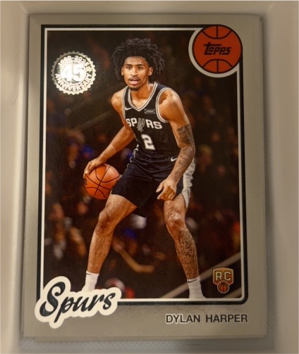 2025-26 Topps Basketball #80BK-52 Dylan Harper — front