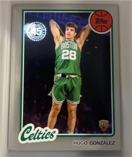2025-26 Topps 1980-81 Topps Basketball #80BK-100 Hugo González — front