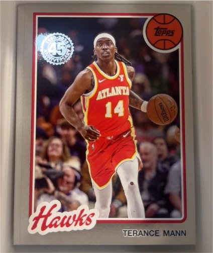 2025-26 Topps #80BK-44 Terance Mann 1980-81 Topps Basketball — front