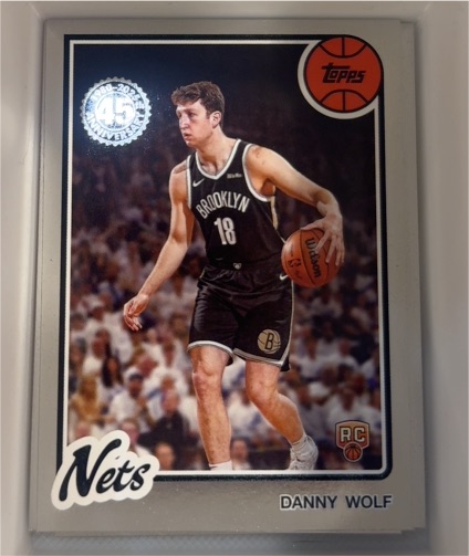 2025-26 Topps #80BK-73 Danny Wolf — front