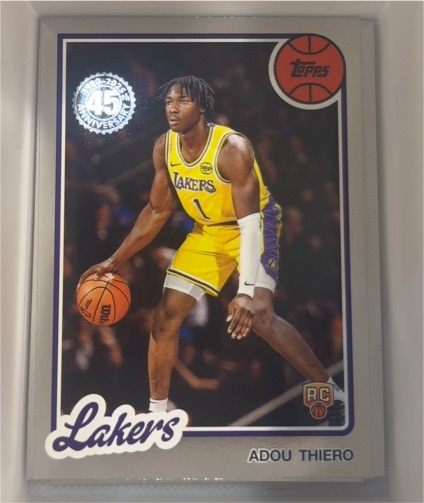 2025-26 Topps #80BK-79 Adou Thiero — front