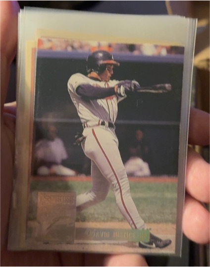 1994 Donruss #25 David Justice — front