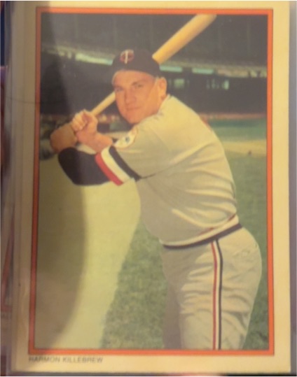 1985 Topps Circle K #5 Harmon Killebrew — front