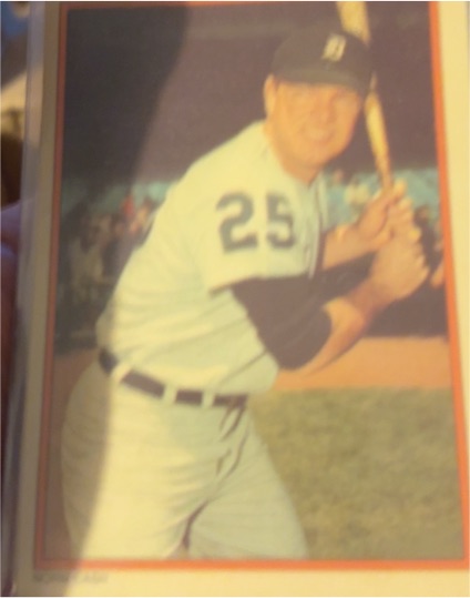 1985 Topps Circle K All Time Home Run Kings #25 Norm Cash — front