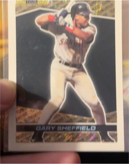 1993 Topps Black Gold #18 Gary Sheffield — front