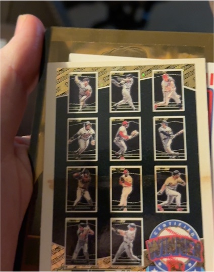 1993 Topps Black Gold Winner A — front