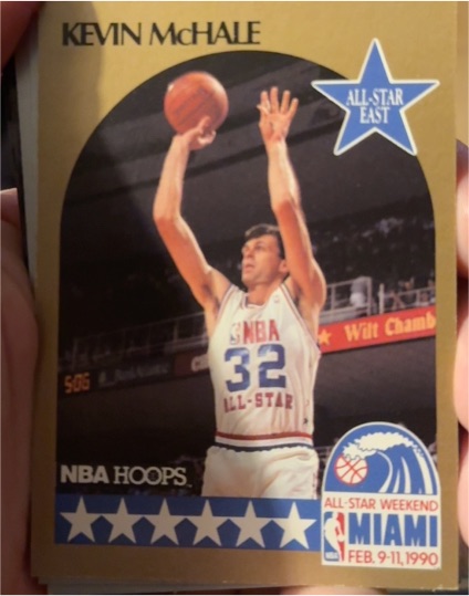 1990-91 Hoops #6 Kevin McHale — front