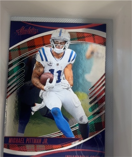 2025 Panini Absolute Football Michael Pittman Jr. — front