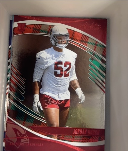 2025 Panini Absolute Football #143 Jordan Burch — front